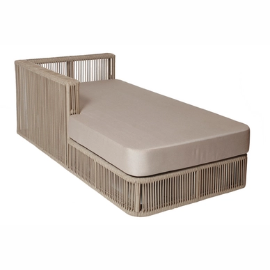 Chaise Longue Rechts Borek Lincoln Zand / Prato Dune