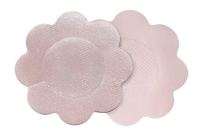 Breast Lift Tape Bye Bra Women Satin Nipple Covers Beige