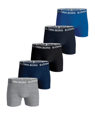 Boxershort Björn Borg Kids Cotton Stretch Multipack 2 (5-pack) Normale fit