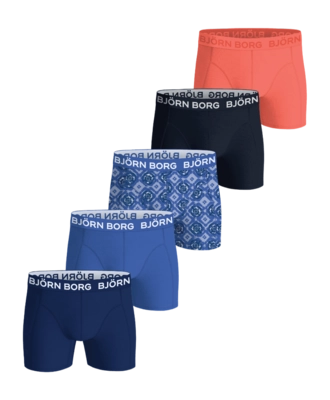 Boxershort Björn Borg Kids Cotton Stretch Multipack 3 (5-pack) Regular Fit