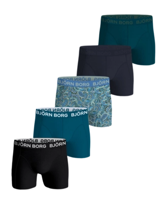Boxershort Björn Borg Men Cotton Stretch Boxer 5193 Multipack 1 (5-pack) Regular Fit