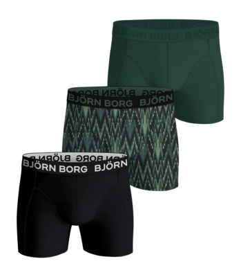 Boxershort Björn Borg Men 5197 Cotton Stretch Boxer Multipack 1 (3-pack) Regular Fit