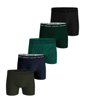 Boxershort Björn Borg Men Cotton Stretch Boxer 5198 Multipack 1 (5-pack) Regular Fit