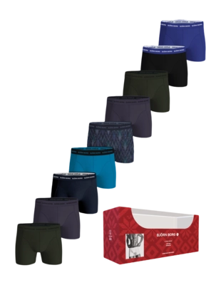 Boxershort Björn Borg Men 5200 Cotton Stretch Boxer Multipack 1 (9-pack) Regular Fit