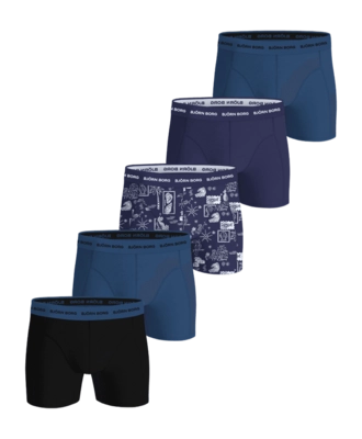 Boxershort Björn Borg Men Cotton Stretch Multipack 3 II (5-pack) Regular Fit