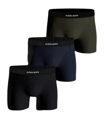 Boxershort Björn Borg Men Organic Cotton Stretch Boxer Multipack 2 (3-pack) 25