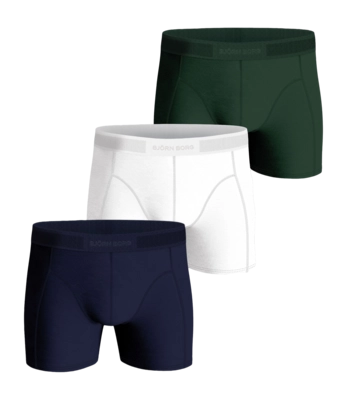 Boxershort Björn Borg Men Organic Cotton Stretch Boxer Multipack 3 (3-pack) 25