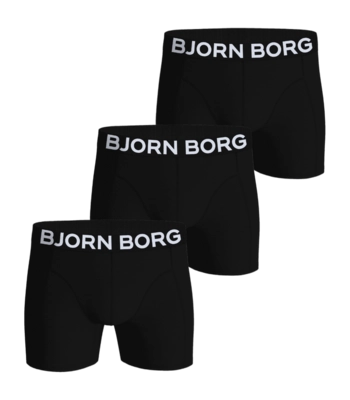 Boxershort Björn Borg Men Organic Cotton Stretch Multipack 1 (3-pack) Regular Fit