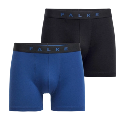 Boxershort Falke Men Daily Comfort Black Blue (2-Pack)