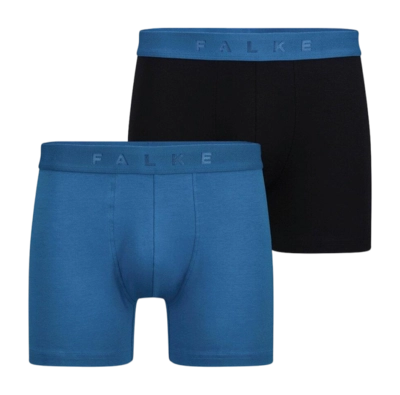 Boxershort Falke Men Daily Comfort Blue Black (2-Pack)