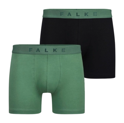 Boxershort Falke Men Daily Comfort Green Black (2-Pack)