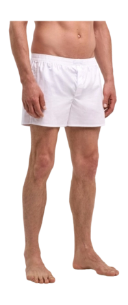 Boxershort Falke Men Woven Boxer Daily White