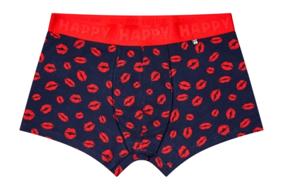 Boxershort Happy Socks Men Kisses Short Boxer Navy