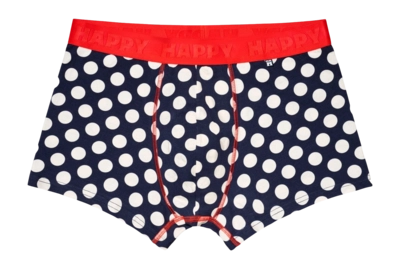 Boxershort Happy Socks Men Navy Big Dot Short Boxer Navy