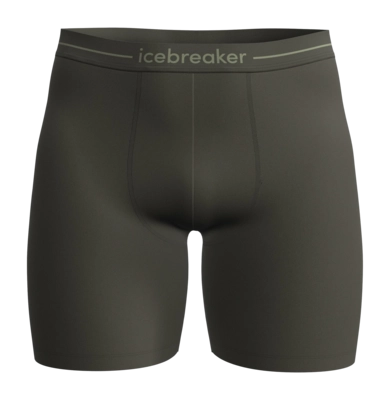 Boxershort Icebreaker Men Anatomica Dark Loden Long Boxers Slim Fit