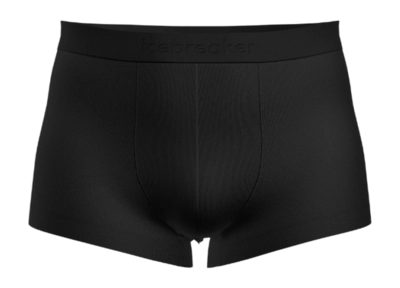 Boxershort Icebreaker Men Merino 125 Cool-Lite Anatomica Trunks Black Slim Fit
