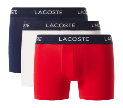 Boxershort Lacoste Men 5H2394 Navy Blue/White/Red