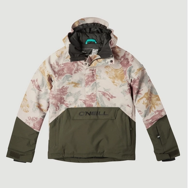 Ski jas O'Neill Boys Anorak Jacket Light Camo