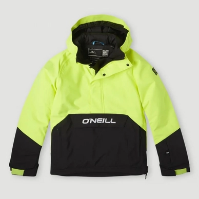 Ski jas O'Neill Boys Anorak Jacket Pyranine Yellow Colour Block