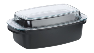 kela Braadpan ovaal 8 liter ATURA, Dutch Oven, gietijzeren braadpan met deksel inductie, gegoten aluminium keramiek gecoat, PFAS vrij