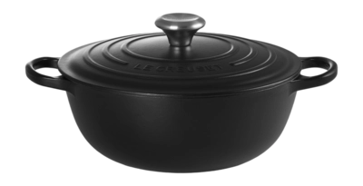 Braadpan Le Creuset Marmite Gietijzer Mat Zwart 28 cm