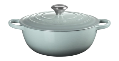 Braadpan Le Creuset Marmite Gietijzer Sea Salt 28 cm
