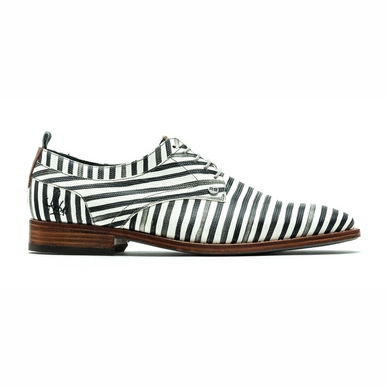 Rehab Men Brad Stripes Lizard White-Grey