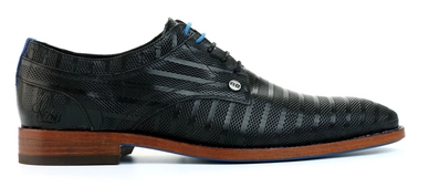 Geklede Schoen Rehab Brad Stripes Nero