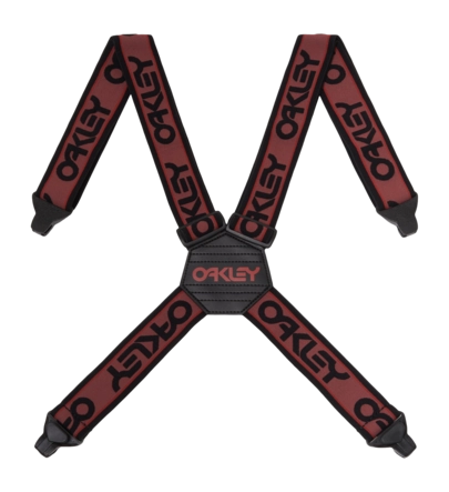 Bretels Oakley Dames & Heren Factory Suspenders Rosewood – Waterafstotend materiaal