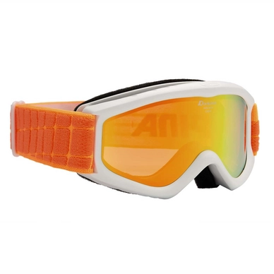 Alpina Carat Junior MM White/Orange Skibril