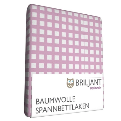 Spannbettlaken Briljant Kinder Gabriel Rosa (Baumwolle)