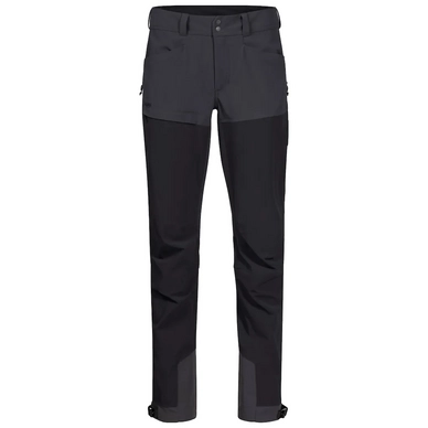 Trousers Bergans Women Bekkely Hybrid Black Solid Charcoal