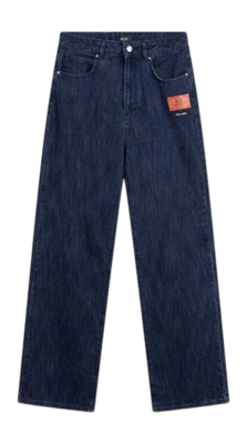 Broek Alix The Label Women Indigo Denim Pants Indigo Denim