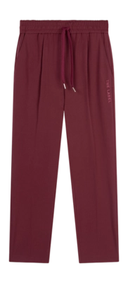 Broek Alix The Label Women Melange Pants Bordeaux