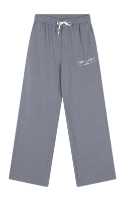 Broek Alix The Label Women Relaxed Pants Soft Grey Melange