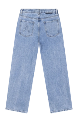Broek Alix The Label Women Studs Pants Denim Blue
