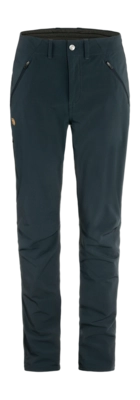 Broek Fjällräven Women Abisko Trail Stretch Dark Navy