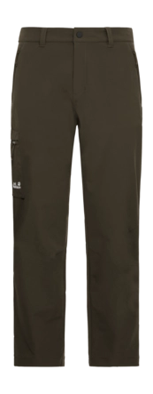 Broek Jack Wolfskin Men Activate Flex Pants Obsidian Moss Regular Regular Texashield Core