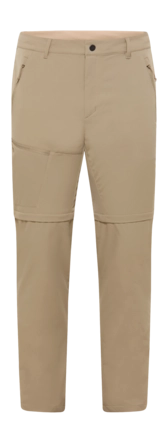 Broek Jack Wolfskin Men Pico Trail Zip Off Pants Hazel Wood Regular Texashield Core