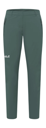Broek Jack Wolfskin Women Hikeout Pants Sago Palm Regular Regular Texashield Core