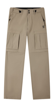 Broek Poederbaas Unisex SOLX Outdoor Baggy Pant Vintage Khaki Baggy Fit