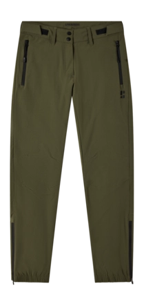 Broek Poederbaas Unisex SOLX Outdoor Pant Olive Green Regular Fit