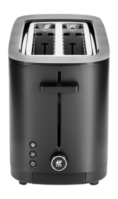 Broodrooster Zwilling Enfinigy Black 4/2 Met Broodjeswarmer