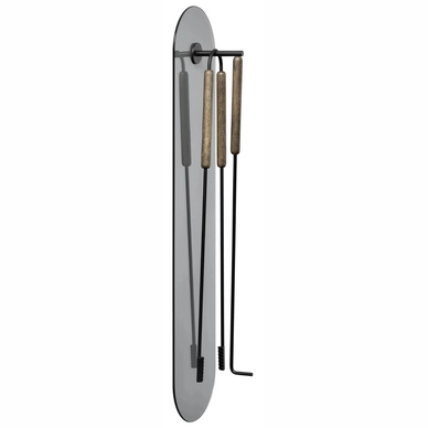 Haardstel Blomus Ashi Brown