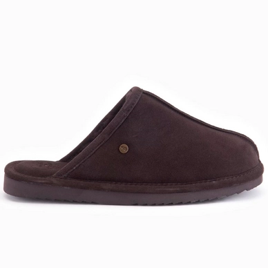 Pantoffel Warmbat Men Barron Suede Choco 48