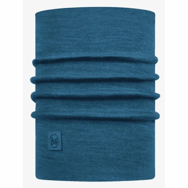 Nekwarmer Buff Heavyweight Merino Wool Solid Dusty Blue
