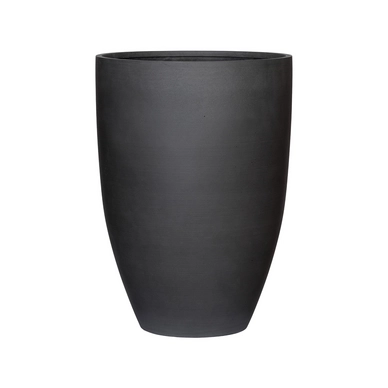 Bloempot Pottery Pots Refined Ben XL Volcano Black 52 x 72 cm
