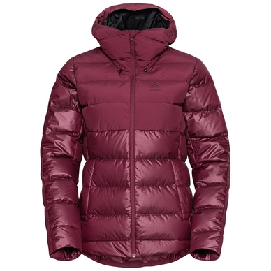 Jacke Odlo Jacket Insulated Severin N-Thermic Hooded Women Raspberry Fudge