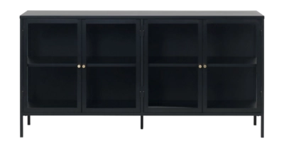 by fonQ Fort Dressoir 4-Deurs - Zwart | fonQ.nl