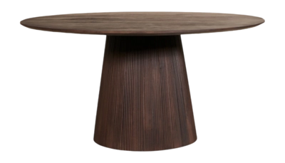 by fonQ Grand Esstisch Dunkelbraun Mangoholz